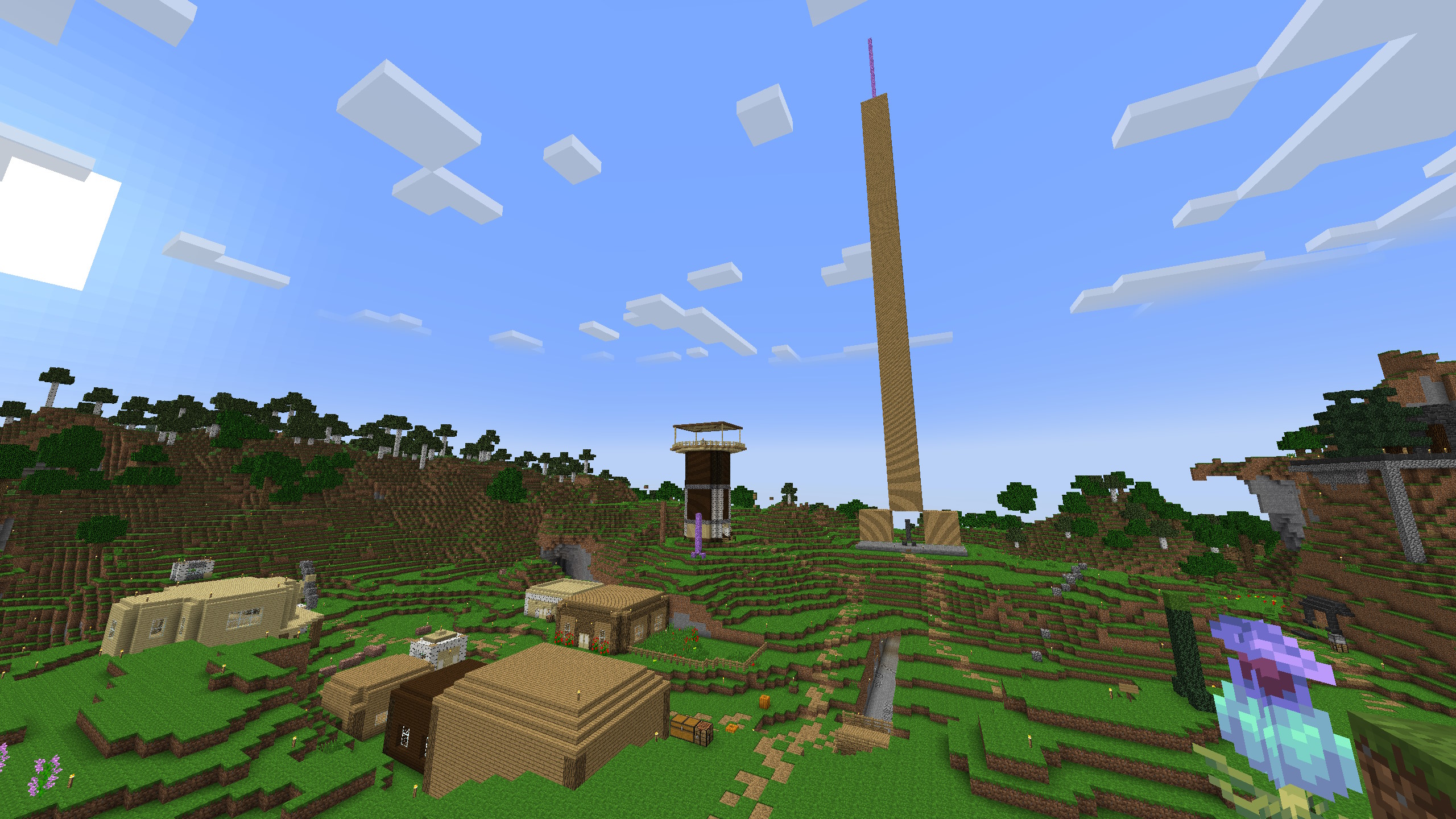 Cock town at spawn